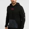 Guess Mit Frontlogo - Hoodie - Schwarz