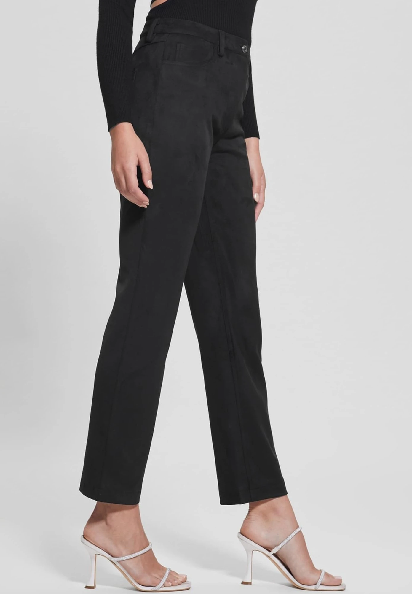 Guess Straight Fit - Broek - Schwarz - Afbeelding 4