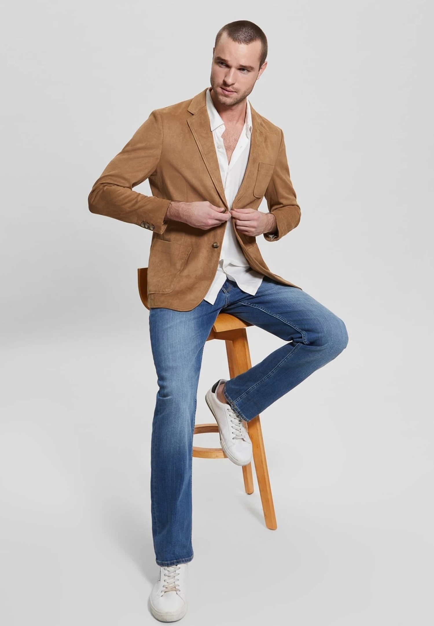 Guess Blazer - Beige - Afbeelding 3