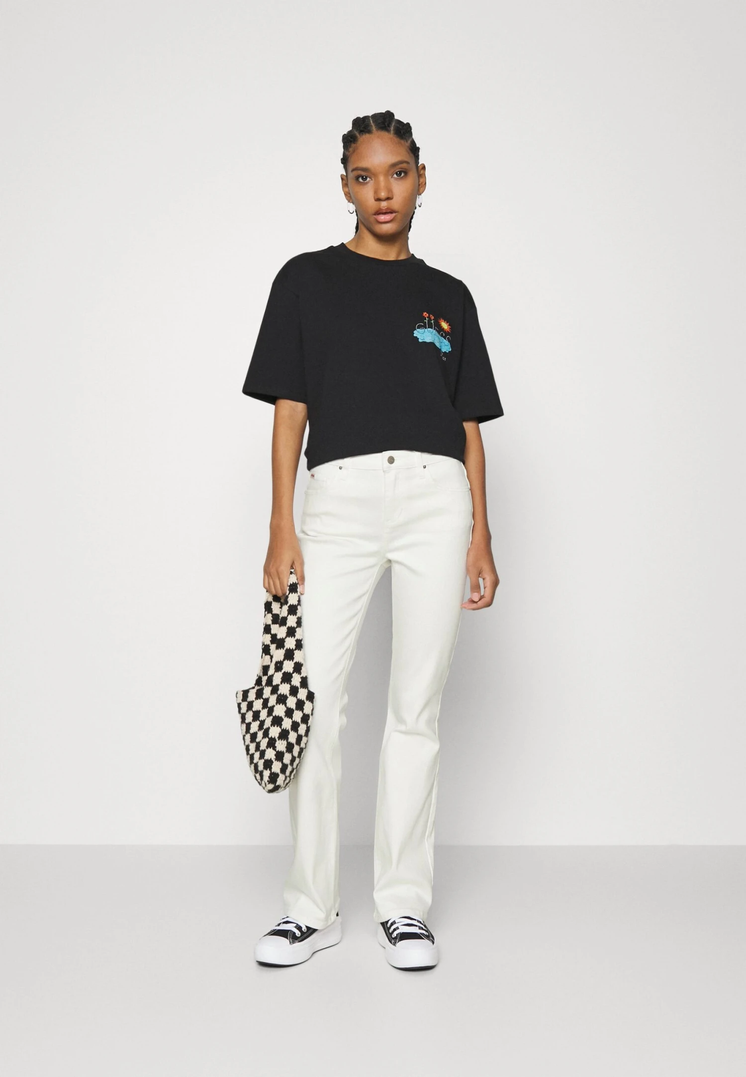 Kit Pant - Bootcut Jeans - Aged White Wash - Afbeelding 2