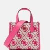 Guess Silvana 2 Cmprtmnt Mini - Handtas - Magenta