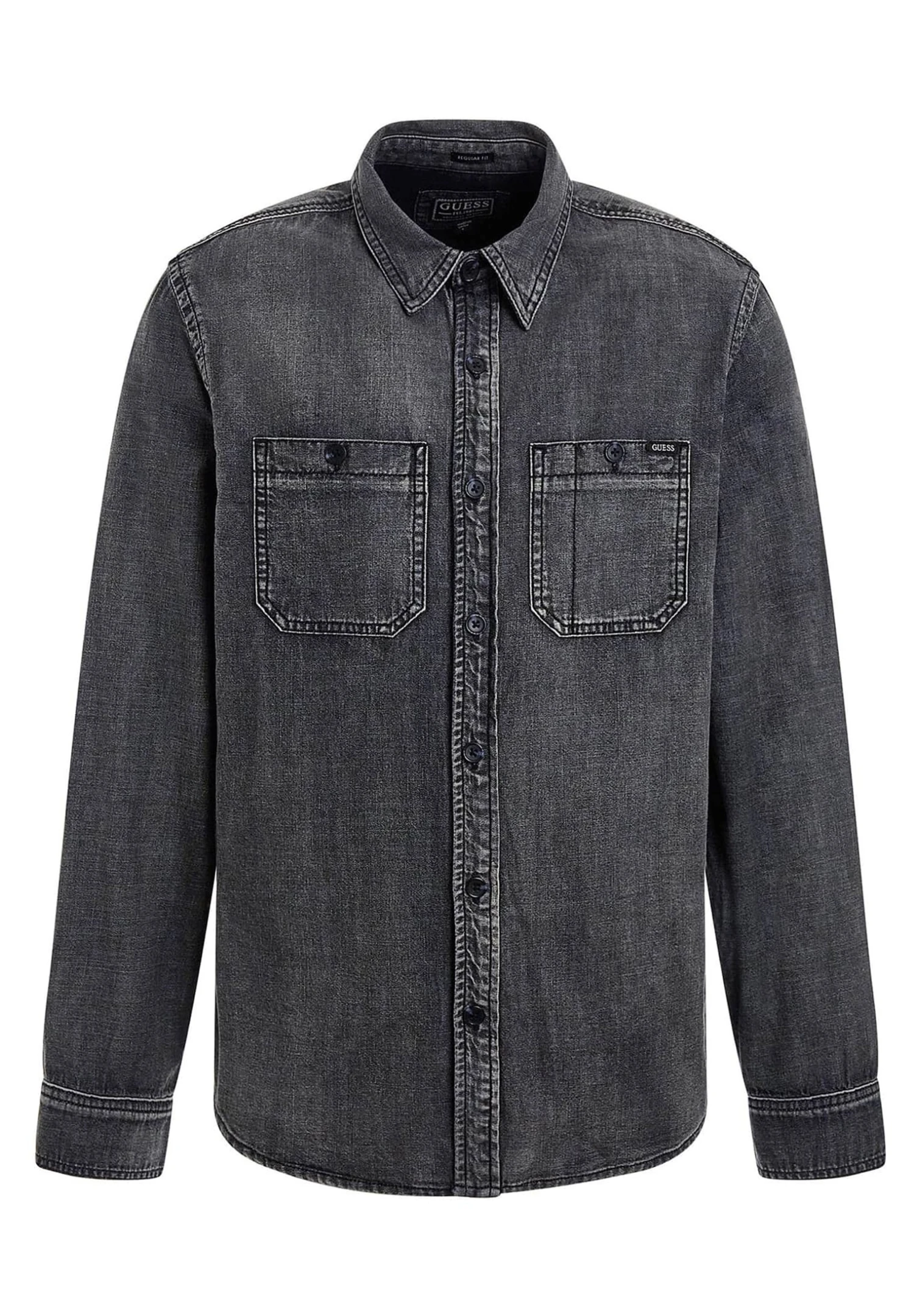 Guess Overhemd - Schwarz - Afbeelding 4