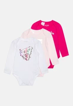 Guess Baby Set 3 Pack - Body - Pink/White Blocking