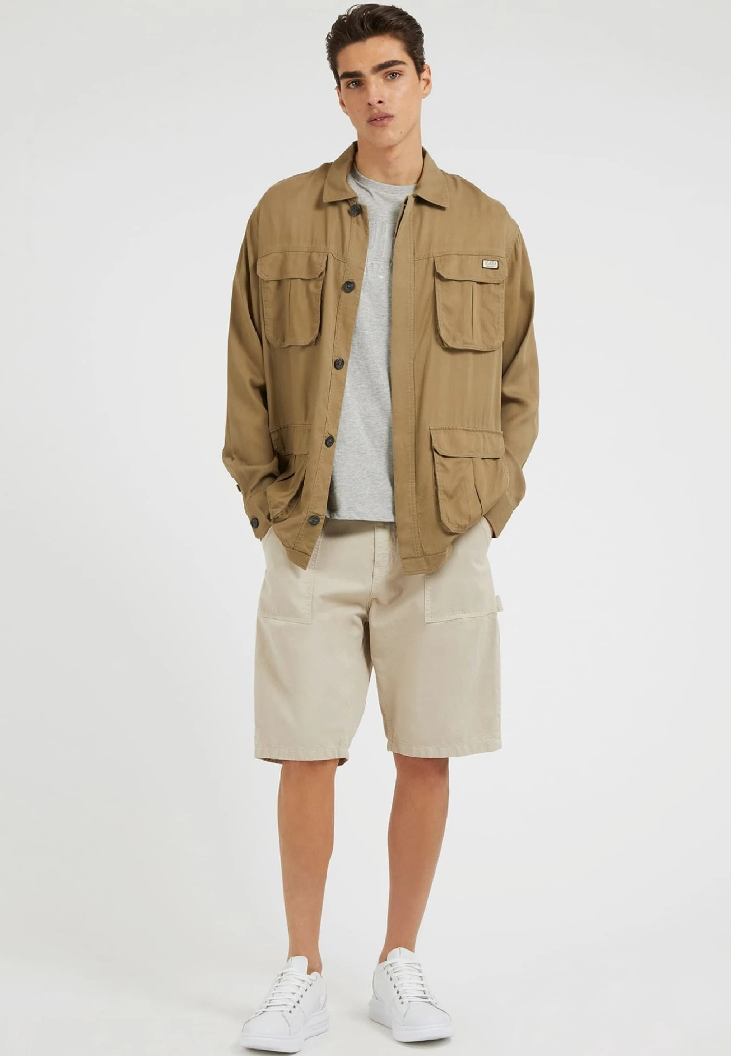 Guess Safari - Overhemd - Grün - Afbeelding 2