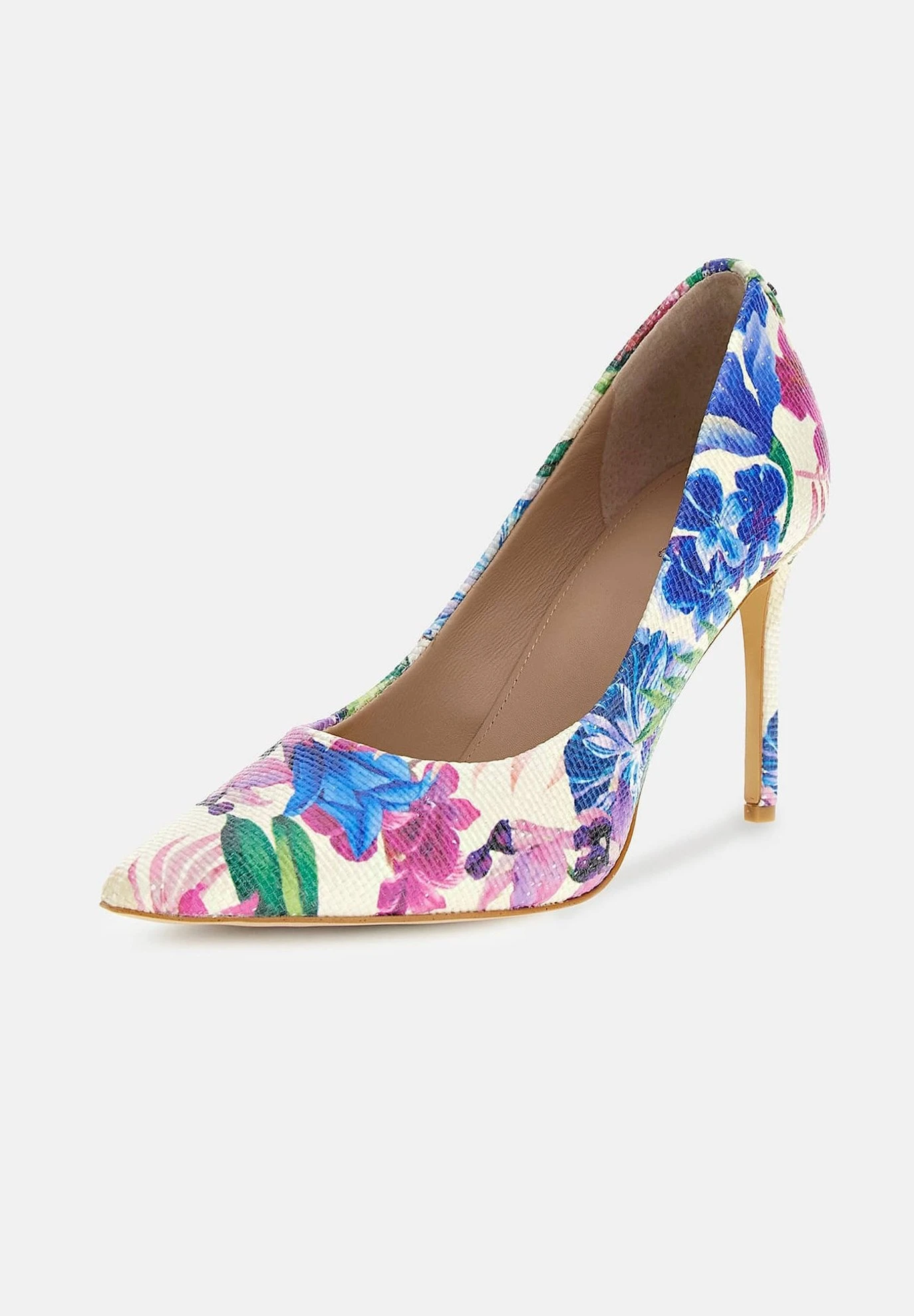 Guess Piera Blumenprint - Hoge Hakken - Gemustert/Multicolor - Afbeelding 2